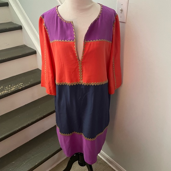 BCBGMaxAzria silk dress Aidas - Picture 5 of 10